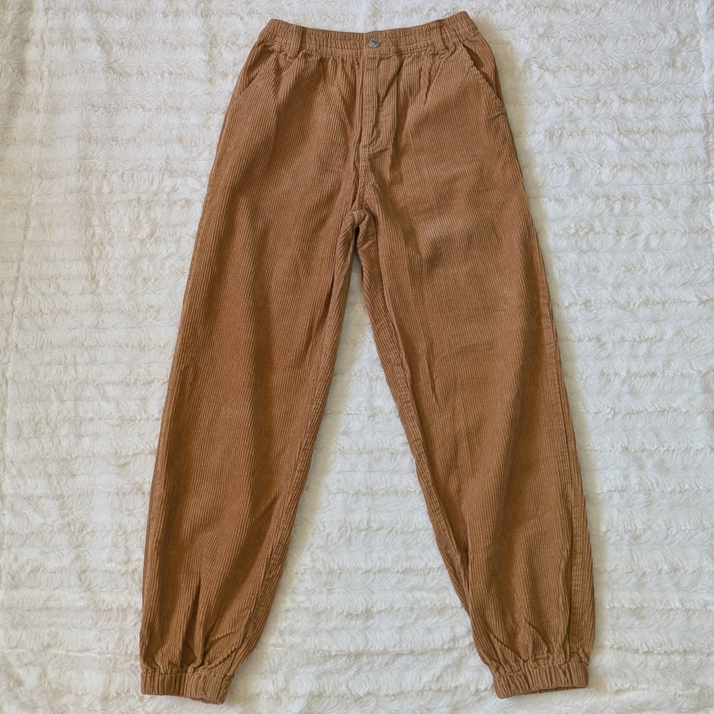 Forever 21 Tan Corduroy Pants